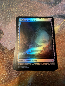 Foil Fullart Underground Sea Dual Land HIGH QUALITY - Image 1