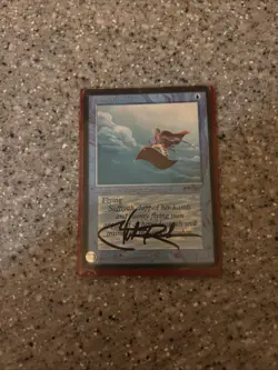 1997 MTG - Arabian Nights - Flying menChristopher Rush Signed - Image 3