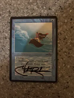 1997 MTG - Arabian Nights - Flying menChristopher Rush Signed - Image 4