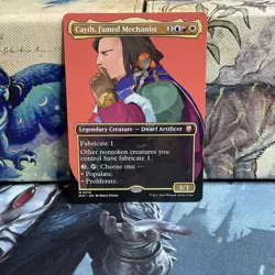 Cayth, Famed Mechanist #0010 (Borderless) Modern Horizons 3 Regular NM - Image 1