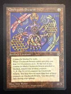 Magic The Gathering - Clockwork Swarm - FOTU Irini Sengir 1995 Regular NM Lot - Image 5