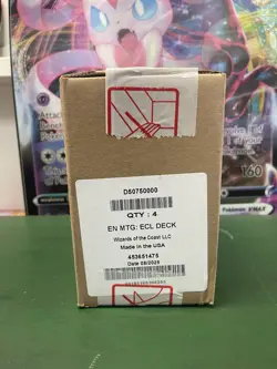 Factory Sealed Magic The Gathering: Lorwyn Eclipsed 4x Commander Deck Case - Image 1