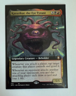Karazikar, the Eye Tyrant (Extended Art) Commander: Adventures in the Forgotten - Image 1