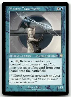 Master Transmuter (Retro Frame) #87 (NM) Brothers' War BRC Magic MTG - Image 1