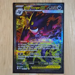 Pokemon Mega Gengar ex Ascended Heroes 284/217 MINT Pack Fresh Double Rare SIR - Image 1