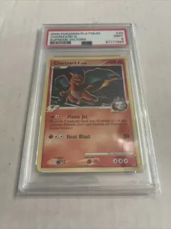 Pokemon 2009 Charizard G Platinum Supreme Victors Reverse Foil #20 PSA 9 Mint - Image 1