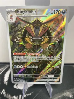 Pokemon TCG - Kingambit 220/198 - Illustration Rare - Scarlet & Violet - NM/M - Image 1