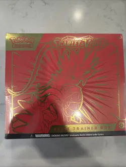Nintendo Pokemon TCG Scarlet & Violet Elite Trainer Box - 9 Packs 820650853418 - Image 1