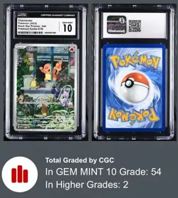 2023 CHARMANDER POKEMON CENTER ETB STAMP PROMO SVP #044 OBSIDIAN CGC 10 PSA - Image 3