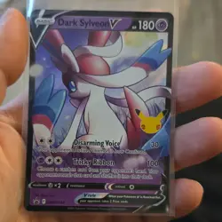 Pokemon TCG Dark Sylveon V SWSH134 Celebrations Holo Promo Psychic 180 HP - Image 1