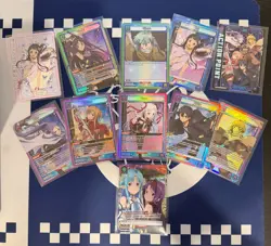 Union Arena Sword Art Online Vol.2 Lot including EX08BT/SAO-2-068 U☆ Yuuki Asuna - Image 1