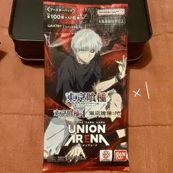 Tokyo Ghoul Anime Union Arena Sealed Japanese Booster Pack Single - In Hand - Image 1