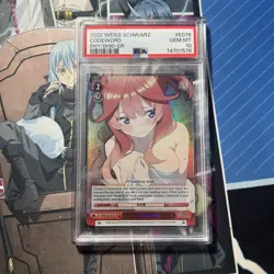 Psa 10 Weiss Schwarz Codeword Quintessential Quintuplets 2 SR Nino - Image 1