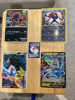 Jumbo Pokemon Card Lot Includes Darkrai And Cresselia Legend And 2 Zoroark Jumbo - Image 2
