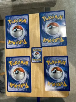 Jumbo Pokemon Card Lot Includes Darkrai And Cresselia Legend And 2 Zoroark Jumbo - Image 3