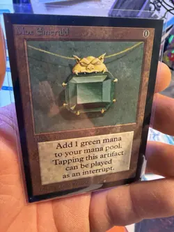 MTG Mox Emerald – Collector’s Edition 1993 – Power Nine – Vintage Magic Card - Image 1