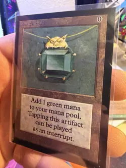 MTG Mox Emerald – Collector’s Edition 1993 – Power Nine – Vintage Magic Card - Image 3