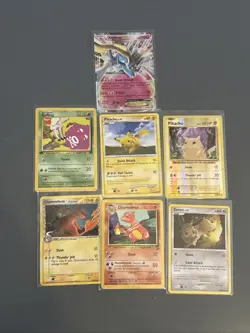 Pokemon TCG 7 Card Lot - Image 1