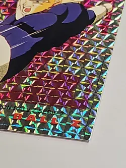 Dragon Ball Z DBZ 1989 Trading Card Bird Studio Series 2 Holo Prism #70 Vegeta - Image 2