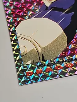 Dragon Ball Z DBZ 1989 Trading Card Bird Studio Series 2 Holo Prism #70 Vegeta - Image 3