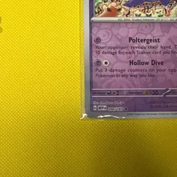 Pokemon Gengar TCG Scarlet & Violet 151 Card 094/165 Reverse Holo NM - Image 2