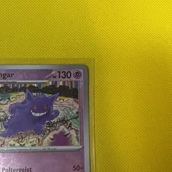 Pokemon Gengar TCG Scarlet & Violet 151 Card 094/165 Reverse Holo NM - Image 4
