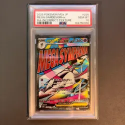 Pokemon Card [PSA10] Mega Gardevoir ex MA foil stamping error - Image 1