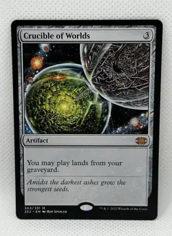 MTG Magic the Gathering NM Crucible of Worlds 303 Double Masters 2022 - Image 1