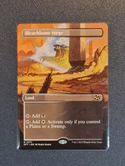 MTG Bleachbone Verge - Borderless - Aetherdrift - DFT - NM+ Condition - Image 1