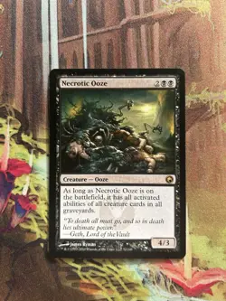 MTG Necrotic Ooze Scars of Mirrodin LP - Image 1