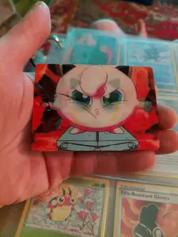 POKEMON JIGGLYPUFF RARE PIKA-0022D/DVD VIZ VIDEO PROMO CARD 3D LENTICULAR - Image 2