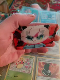 POKEMON JIGGLYPUFF RARE PIKA-0022D/DVD VIZ VIDEO PROMO CARD 3D LENTICULAR - Image 4