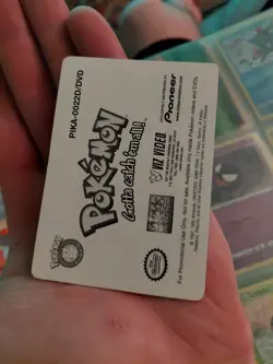 POKEMON JIGGLYPUFF RARE PIKA-0022D/DVD VIZ VIDEO PROMO CARD 3D LENTICULAR - Image 5