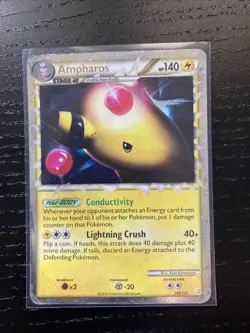 Pokemon Trading Card Game - Ampharos (Holo Prime) | HG & SS 105/123 - Image 1