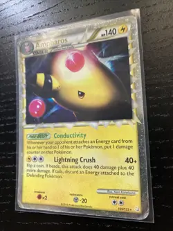 Pokemon Trading Card Game - Ampharos (Holo Prime) | HG & SS 105/123 - Image 2