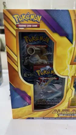 2017 Pokemon Alolan Raichu Figure Collection Box! Brand New! Evolutions - Image 2