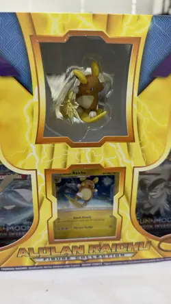 2017 Pokemon Alolan Raichu Figure Collection Box! Brand New! Evolutions - Image 3