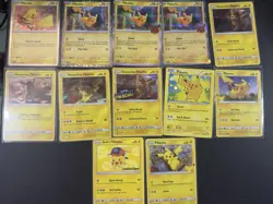 Pokemon Pikachu 36 card lot detective Ash's pikachu promo Pocket Monsters NM/MP - Image 2