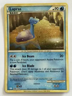 💧 Lapras 008/034 CLB 💧 Pokemon TCG Classic Collection – NM Pack Fresh - Image 1
