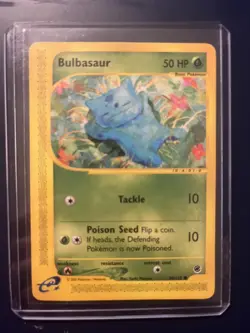 Bulbasaur 94/165 Expedition Common Pokemon TCG Regular 2002 LP - Image 1