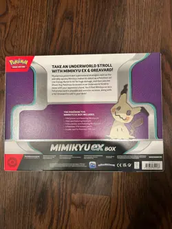 5 X Pokemon Mimikyu EX Box (1 Fusion Strike 2 Silver Tempest 1 Brilliant Stars) - Image 5