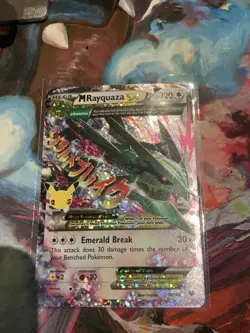 2021 Pokemon Celebrations Classic Collection M Rayquaza Ex 76/108 Nm - Image 4