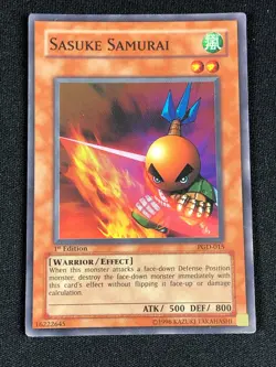 YUGIOH SASUKE SAMURAI PGD-015 1ST SUPER (MP) - Image 1