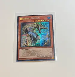 2x Yu-Gi-Oh! Danger! Nessie! #MP25-EN141 Prismatic Secret Rare 1st Edition (NM) - Image 4