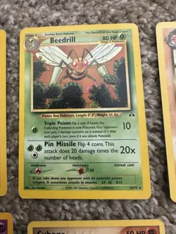 Lot Of Vintage Pokemon Cards 1st Edition, E Reader MP/HP - Image 4