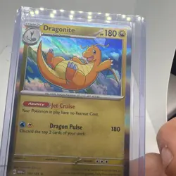 Dragonite 151 Holo Rare Pokemon TCG 149/165 Scarlet & Violet Card - Image 2