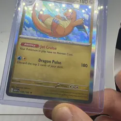 Dragonite 151 Holo Rare Pokemon TCG 149/165 Scarlet & Violet Card - Image 3