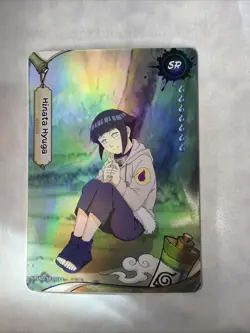 Naruto Kayou English Series 2 Card - Hinata Hyuga - NRSA02-SR-001L2 - Image 1