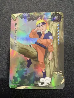 Naruto Uzumaki SR-007L2 Official Naruto Kayou Trading Card - Image 1