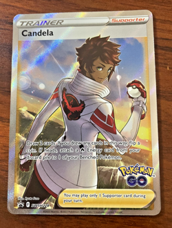Pokemon card - Candela SWSH228 - Black Star Promo - Pokemon Go 2022 - Image 1